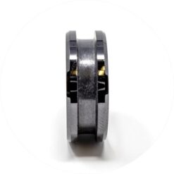 8mm Black Ceramic Ring Blank Core 5