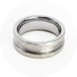 faceted tungsten ring blank