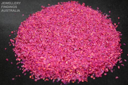 Carmine Crushed Opal Chips For Jewellery Inlays | Ring Making | Resin Art | Nail Art | Inlay | Pen Woodworking - Image 7