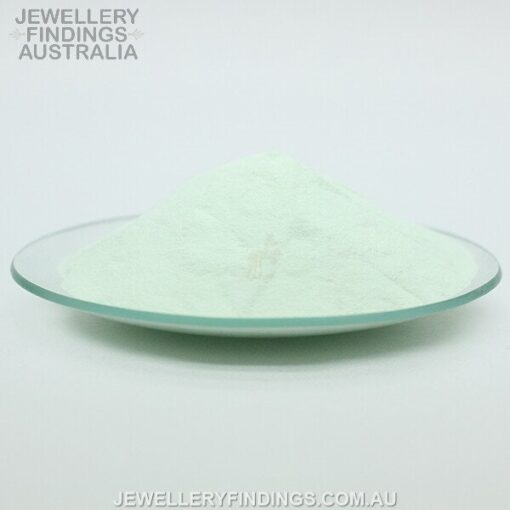 Turquoise (Blue/Green) Glow Pigment / Glow Powder for ring inlays, resins, ceramics and nail art - Image 2