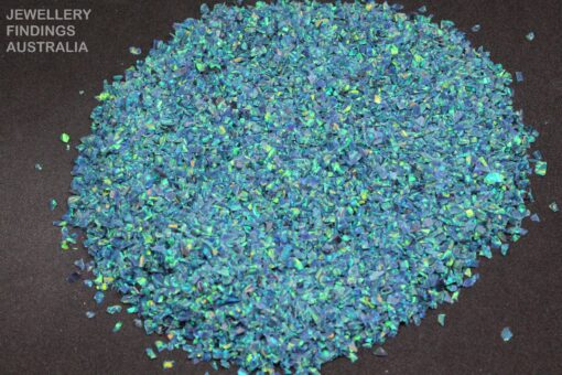 Peacock Crushed Opal Chips For Jewellery Inlays | Ring Making | Resin Art | Nail Art | Inlay | Pen Woodworking - Image 7