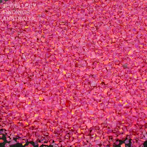 Carmine Crushed Opal Chips For Jewellery Inlays | Ring Making | Resin Art | Nail Art | Inlay | Pen Woodworking - Image 8