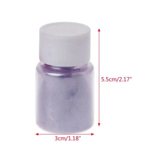 4 x pink and purple Coloured Mica Powder (Different Shades) - Image 2